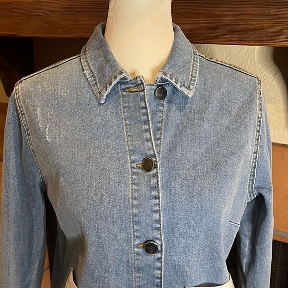 NOTES DU NORD Kayla Denim Jacket, size S! - Picture 2 of 11